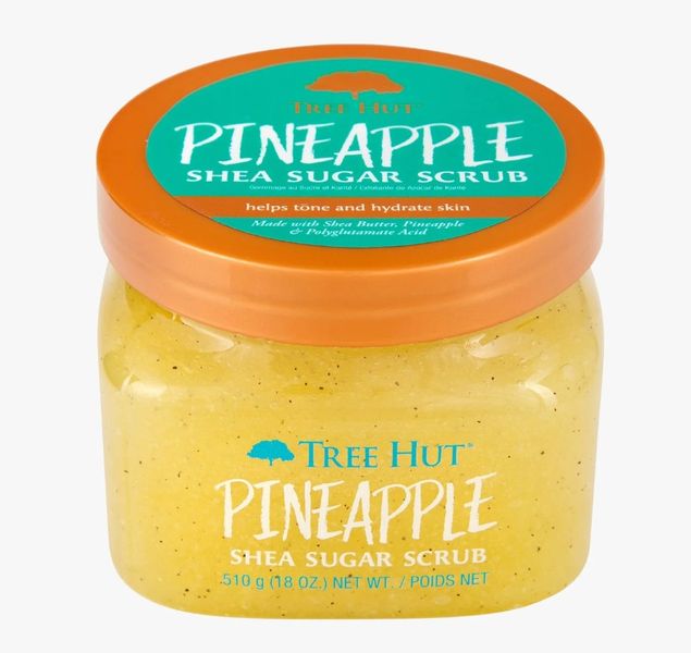 Tree Hut Pineapple Sugar Scrub, 510 g - Органический сахарный скраб "Ананас и тропические фрукты" TH11 фото