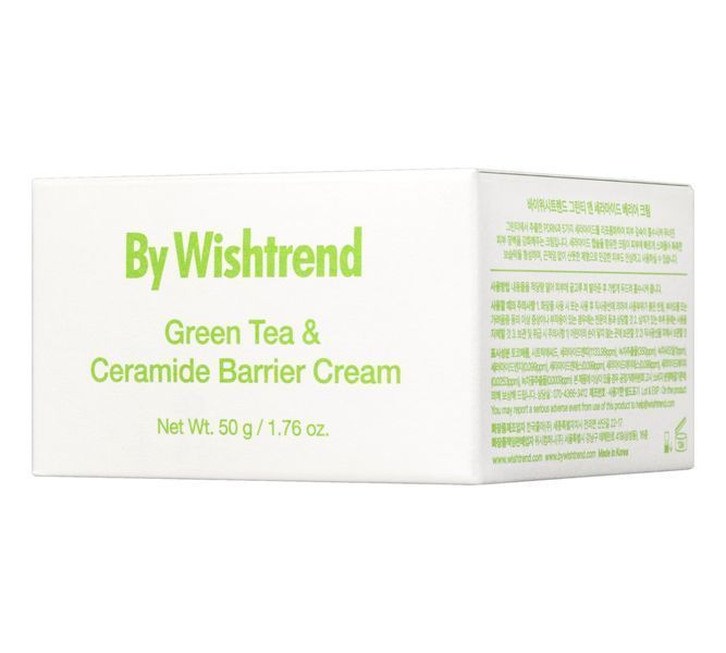Восстанавливающий крем BY WISHTREND Green Tea & Ceramide Barrier Cream 50 мл с зеленым чаем и церамидами 2792061858 фото