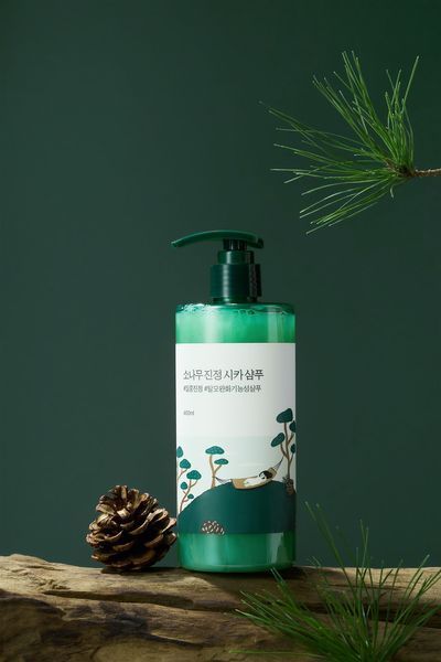 Заспокійливий шампунь ROUND LAB Pine Calming Cica Shampoo 400 ml з екстрактом голок сосни 2949946018 фото