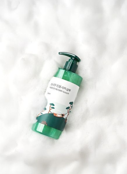 Заспокійливий шампунь ROUND LAB Pine Calming Cica Shampoo 400 ml з екстрактом голок сосни 2949946018 фото