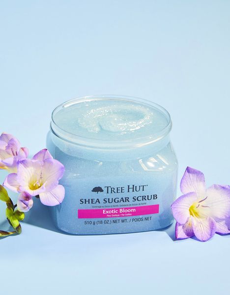 Tree Hut Скраб для тела с ароматом цветов Exotic Bloom Sugar Scrub, 510 g 000419 фото