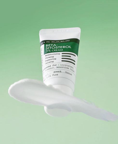 Заспокійливий відновлюючий крем Derma Factory Beta - Sitosterol 3% Cream 30 мл 2580689564 фото