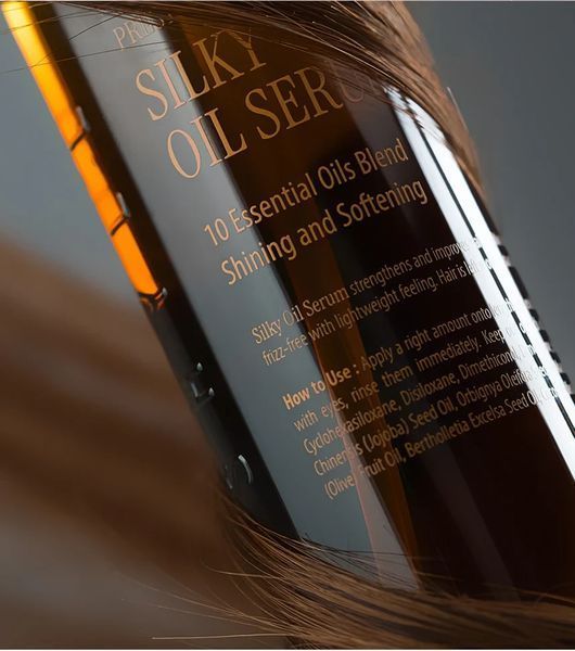 Сыворотка с протеинами шелка для волос CURLYSHYLL Silky Oil Serum 100 мл 2844573781 фото