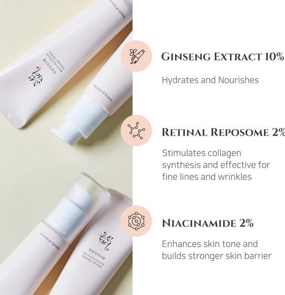 Крем для зони навколо очей з женьшенем та ретиналем Beauty Of Joseon Revive Eye Serum Ginseng + Retinal 30 ml 2303783430 фото