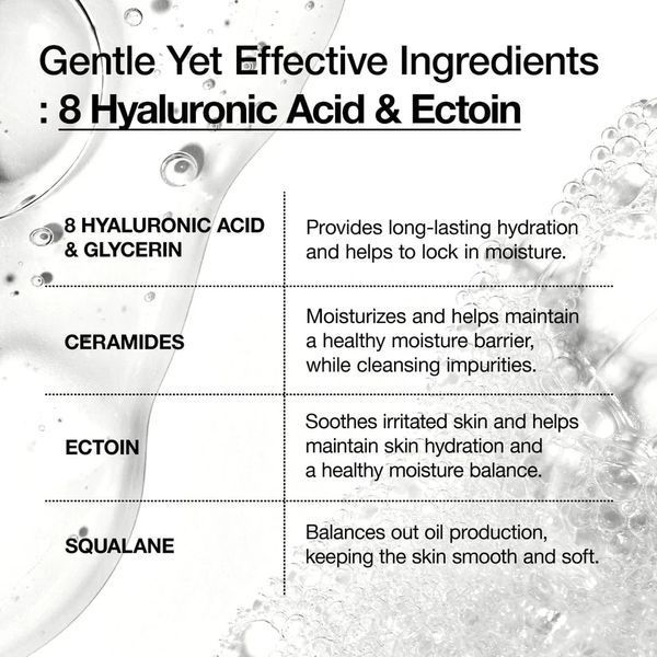 Зволожуючий гель для вмивання ANUA 8 Hyaluronic Acid Moisturizing Gentle Gel Cleanser 150 мл 2590813611 фото