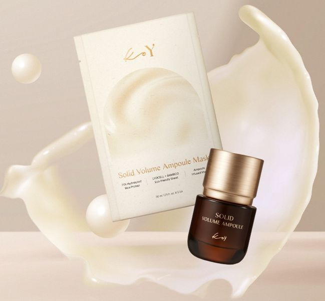 Протеїнова маска для обличчя Koy Solid Volume Ampoule Mask 30 мл 2988366737 фото