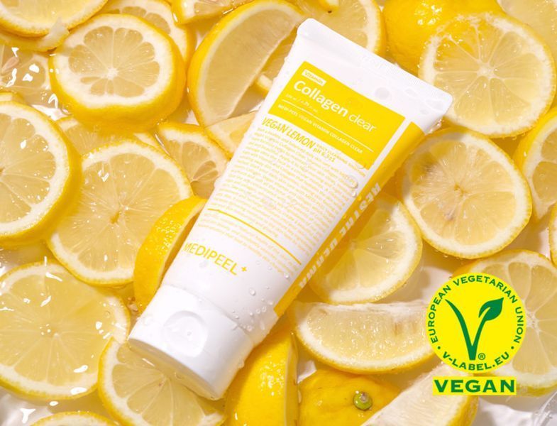 Осветляющий гель-пенка для лица с коллагеном Medi Peel Vegan Vitamin Collagen Clear 2075889138 фото
