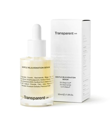 Transparent-Lab Gentle Rejuvenation Serum - Освітлюючий серум проти старіння з ніацинамідом та ретинолом 1785798006 фото
