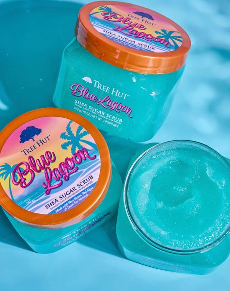 Tree Hut Скраб для тіла з морським ароматом Blue Lagoon Sugar Scrub, 510 g 000420 фото