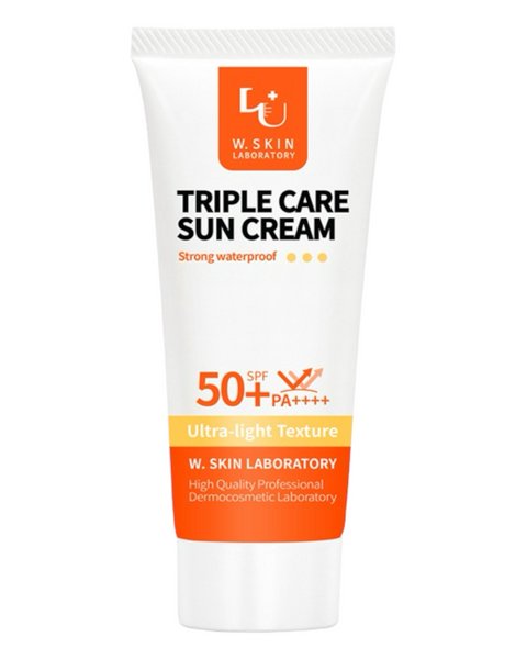 Солнцезащитный крем с ультралегкой текстурой W.Skin Laboratory Triple Care Sun Cream SPF50+ PA++++, 60 ml 001560 фото