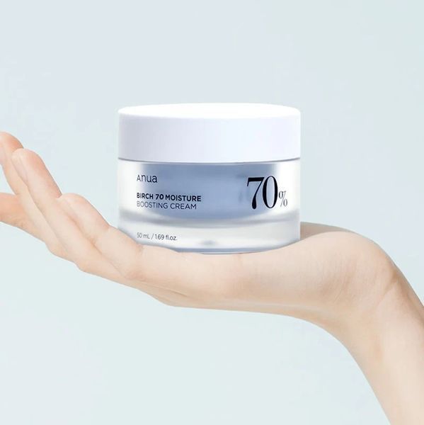 Зволожуючий крем для обличчя ANUA Birch 70 Moisture Boosting Cream 50 мл 2590860308 фото