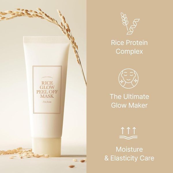 Отшелушивающая маска I'M FROM Rice Glow Peel Off Mask 70 мл 2742860718 фото