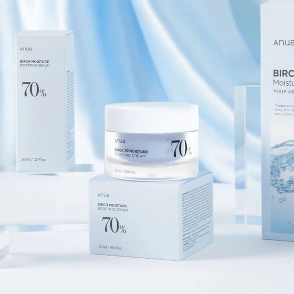 Зволожуючий крем для обличчя ANUA Birch 70 Moisture Boosting Cream 50 мл 2590860308 фото