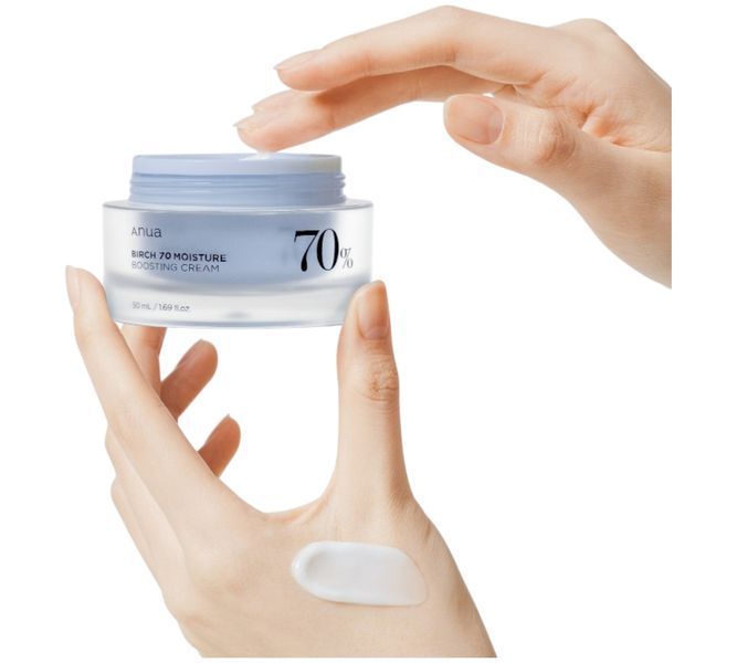 Зволожуючий крем для обличчя ANUA Birch 70 Moisture Boosting Cream 50 мл 2590860308 фото