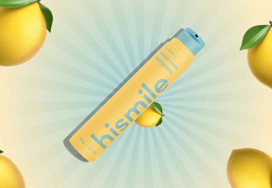 Зубна паста зі смаком лимону Hismile Lemon Twist Toothpaste 60 g 2769876786 фото