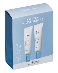 Набір зволожуючих сонцезахисних кремів Dr.Ceuracle Hyal Reyouth Moist Sun Duo Set 2в1 SPF 50+/PA++++  2484490665 фото