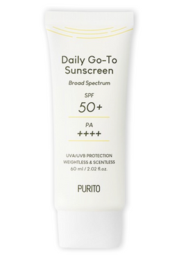 Purito Daily Go-To Sunscreen SPF50+/PA++++ Легкий сонцезахисний крем із фільтрами нового покоління 1653445246 фото