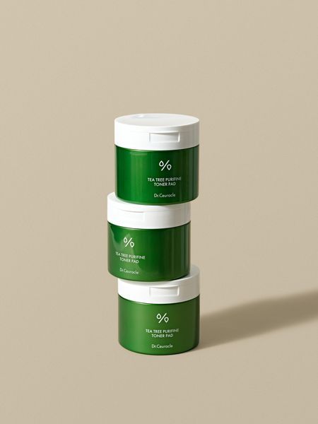 Тонизирующие пады Dr.Ceuracle Tea Tree Purifine Toner Pad 60 шт. с экстрактом чайного дерева 2711632447 фото