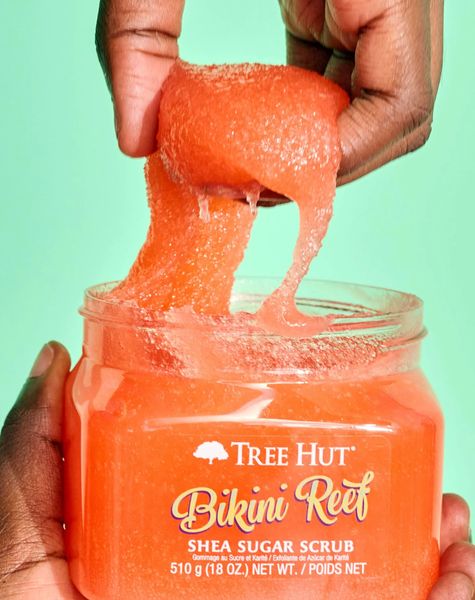 Tree Hut Скраб для тела со свежим пляжным ароматом Bikini Reef Shea Sugar Scrub, 510 g 000421 фото