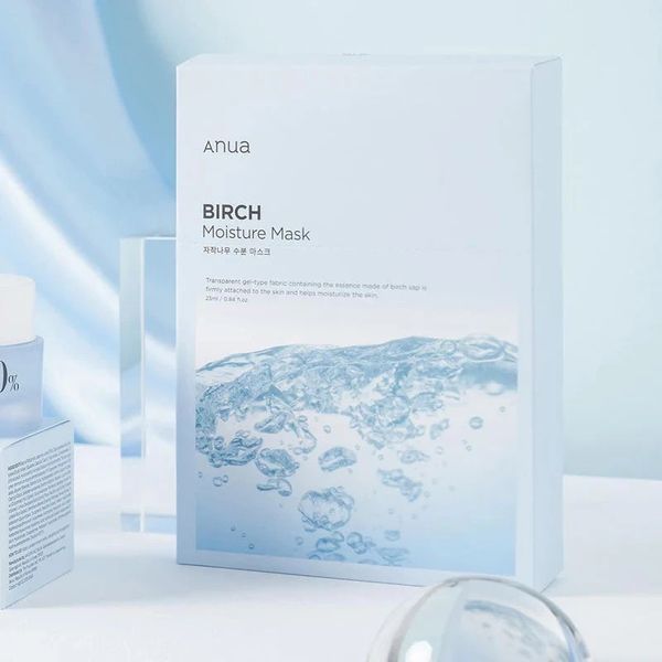 Зволожуюча маска для обличчя з березовим соком ANUA Birch Moisture Sheet Mask 2590877021 фото