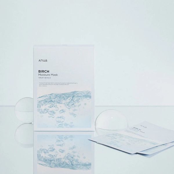 Зволожуюча маска для обличчя з березовим соком ANUA Birch Moisture Sheet Mask 2590877021 фото
