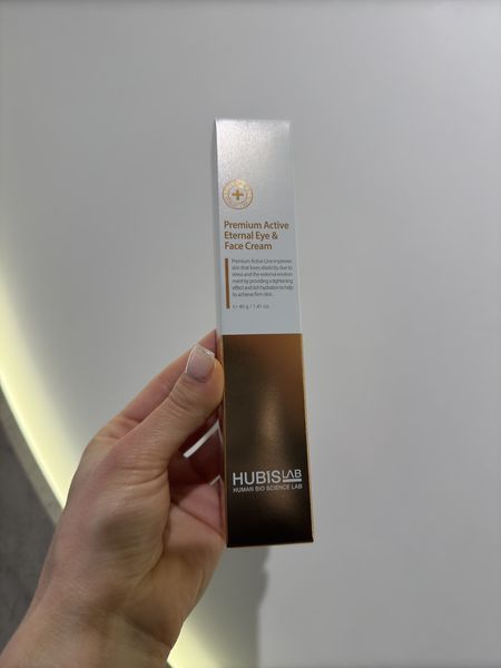Активно омолоджуючий крем для повік та обличчя HUBISLAB Premium Active Eternal Eye & Face Cream 40g 2492698427 фото