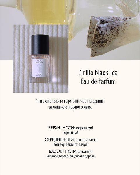 ANILLO Парфумована вода Black Tea Eau De Parfum 10 мл 2482986158 фото