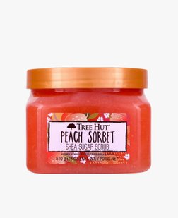 Tree Hut Цукровий скраб для тіла з ароматом персика Peach Sorbet Shea Sugar Scrub, 510 г 000422 фото