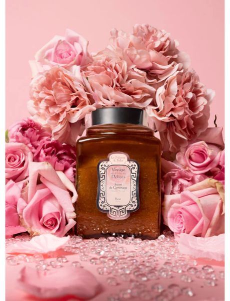 Скраб сахарный Роза La Sultane de Saba Sugar Scrub Rose 300 мл 2415799655 фото
