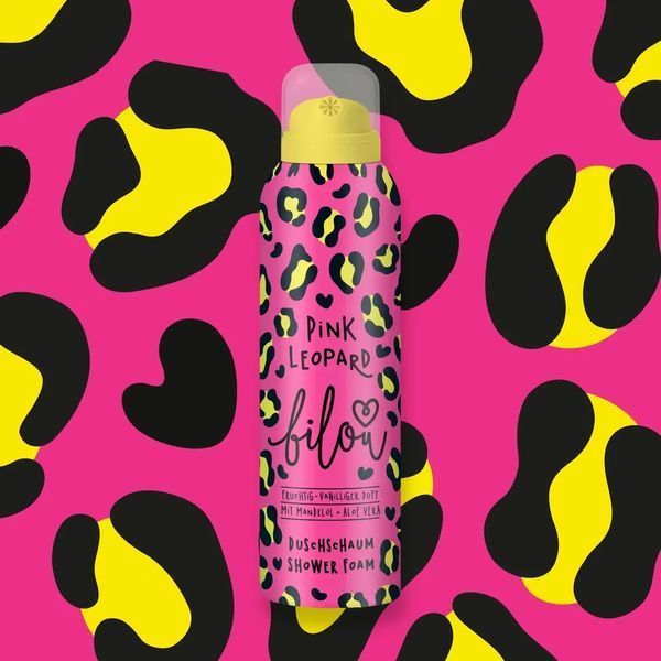 Пінка для душу Bilou Pink Leopard 200 мл 3093761781 фото