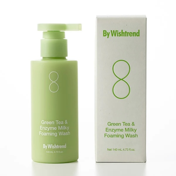 Пінка для вмивання із зеленим чаєм та ензимами - By Wishtrend Green Enzyme Foaming Wash  8930002992 фото