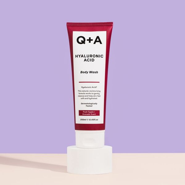 Q+A Hyaluronic Acid Body Wash - Очищающий гель для тела с гиалуроновой кислотой, 250 мл 000290 фото