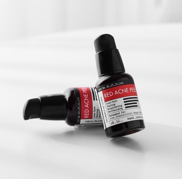 Смывной пилинг для лица c 20% AHA-кислот Derma Factory Red Acne Peel 30 ml 2105193154 фото