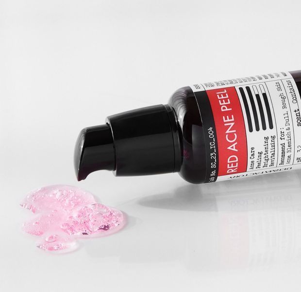 Смывной пилинг для лица c 20% AHA-кислот Derma Factory Red Acne Peel 30 ml 2105193154 фото