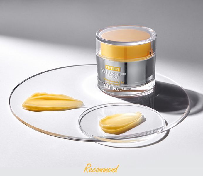Ліфтинг-крем для рівного тону та сяйва шкіри MEDIPEEL Peptide 9 Vitanol PRO Cream 50 ml 2306169869 фото