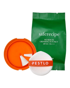 Солнцезащитное корректирующее матирующее средство PESTLO Saferecipe No Sebum Grinding Sun Pact SPF50 (Запаска) 001615 фото