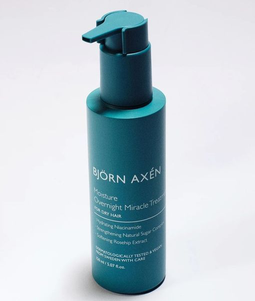 Нічний зволожувальний догляд для сухого волосся BJORN AXEN Moisture Overnight Miracle Treatment 150 мл 3221028925 фото