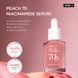 Освітлююча сироватка з екстрактом персика ANUA Peach 70% Niacinamide Serum 30 мл