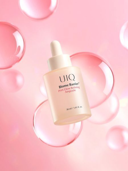 Cыворотка с глюконолактоном UIQ Biome Barrier PHA Glow Refining Ampoule 30 ml 2764881165 фото