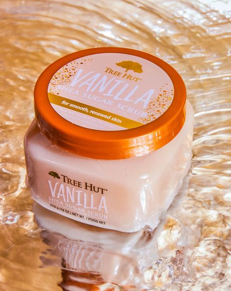 TREE HUT Скраб для тела с ароматом ванили Shea Sugar Scrub Vanilla, 510 г 000426 фото