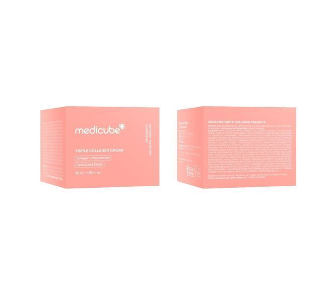 Увлажняющий крем Medicube Triple Collagen Cream 4.0 50 мл с коллагеном и гиалуроновой кислотой 2716114377 фото