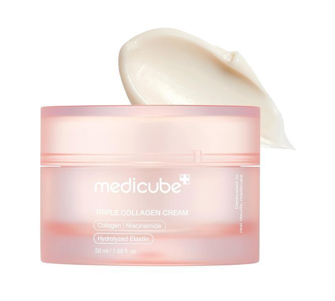 Увлажняющий крем Medicube Triple Collagen Cream 4.0 50 мл с коллагеном и гиалуроновой кислотой 2716114377 фото