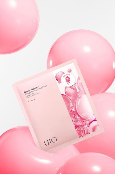 Гидрогелевая маска с коллагеном UIQ Biome Barrier Collagen Firming Hydrogel Mask 40 g 2764891448 фото