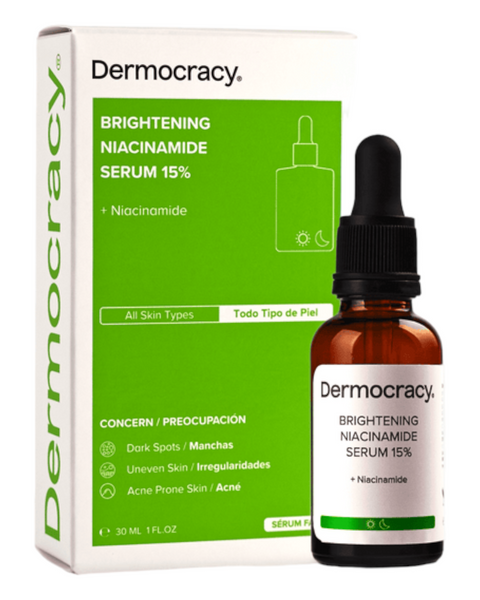 Dermocracy Концентрированная противовоспалительная и осветляющая сыворотка Brightening Niacinamide Serum 15%  001320 фото