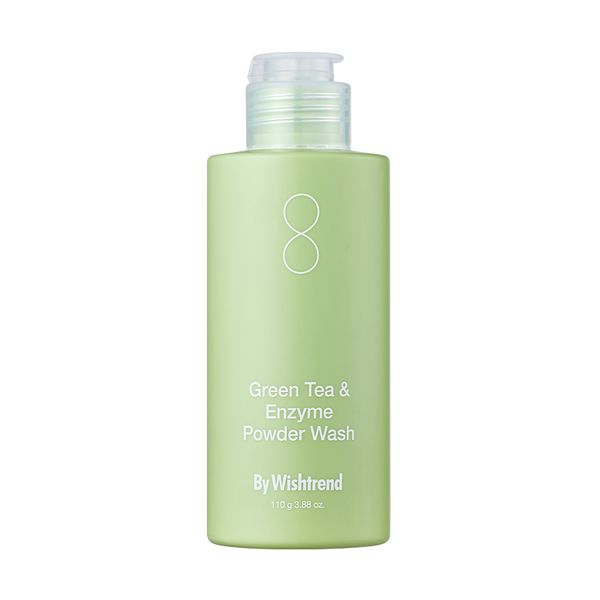 By Wishtrend Green Tea & Enzyme Powder Wash 110 гр - Ензимна пудра для вмивання із зеленим чаєм BW01 фото