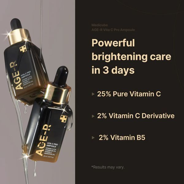 Сироватка з 21% вітаміну С Medicube AGE-R Vita C Pro Ampoule 20 мл проти пігментних плям 2716184575 фото