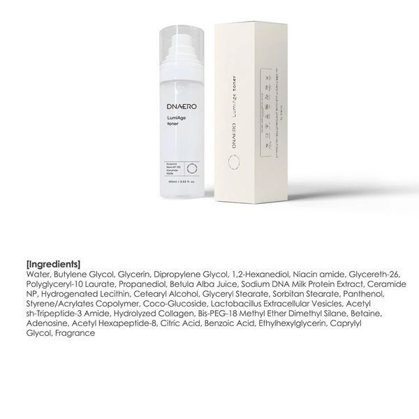 Антивіковий зволожуючий тонер-репарант DNAERO LumiAge Toner 100 ml 2899155415 фото