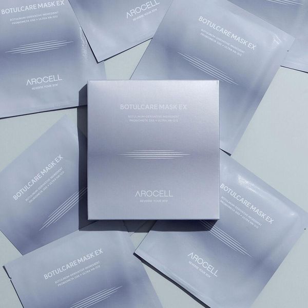 Гідрогелева маска Arocell Botulcare Mask EX з ботулінічним поліпептидом та колагеном 2624434297 фото