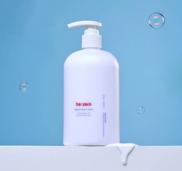 Зволожуючий крем-гель для душу Be:zero Creamy Body Wash 375 мл 2489412616 фото