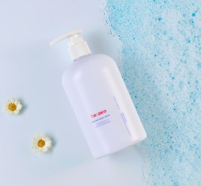 Зволожуючий крем-гель для душу Be:zero Creamy Body Wash 375 мл 2489412616 фото